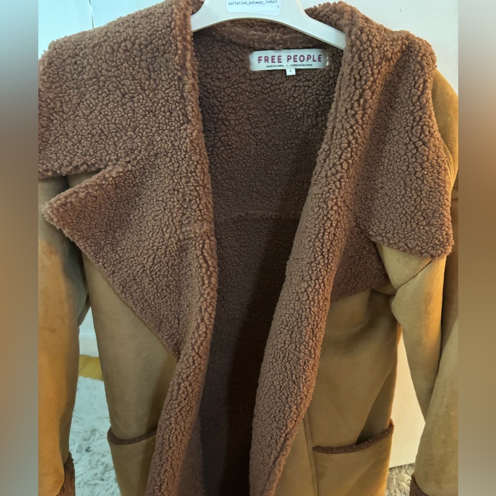 Free People Teddy Pea Coat